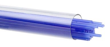 BULLSEYE GLASS 000114-0272-F-TUBE Cobalt Blue  Opal, 2mm Stringer