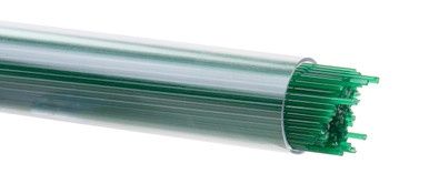 BULLSEYE GLASS 000145-0107-F-TUBE Jade Green Opal, 1mm Stringer