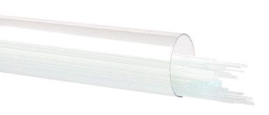 BULLSEYE GLASS 000009-0507-F-TUBE Reactive Cloud, 0.5mm Stringer