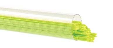 BULLSEYE GLASS 000126-0507-F-TUBE Spring Green Opal, 0.5mm Stringer