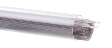 BULLSEYE GLASS 000136-0107-F-TUBE Deco Gray Opal, 1mm Stringer