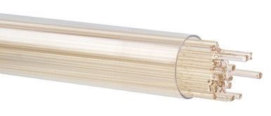 BULLSEYE GLASS 001122-0272-F-TUBE Red Transparent, 2mm Stringer