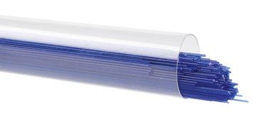 BULLSEYE GLASS 000147-0507-F-TUBE Deep Cobalt Blue Opal, 0.5mm Stringer
