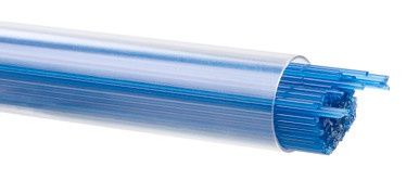 BULLSEYE GLASS 000164-0107-F-TUBE Egyptian Blue Opal, 1mm Stringer