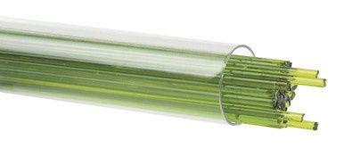 BULLSEYE GLASS 001426-0272-F-TUBE Spring Green Transparent, 2mm Stringer