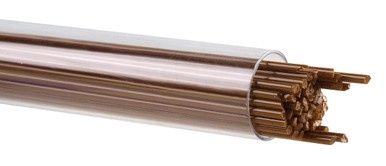BULLSEYE GLASS 000203-0272-F-TUBE Woodland Brown Opal, 2mm Stringer