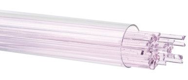 BULLSEYE GLASS 001821-0272-F-TUBE Erbium Pink Tint, 2mm Stringer