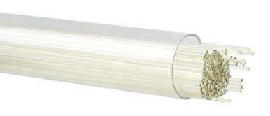 BULLSEYE GLASS 001321-0107-F-TUBE Carnelian Transparent, 1mm Stringer