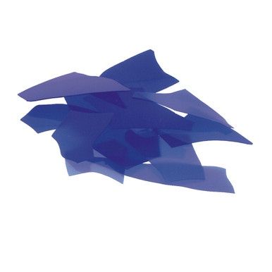 BULLSEYE GLASS 000114-0004-F-OZ04 Cobalt Blue Opal, Confetti, 4 oz jar