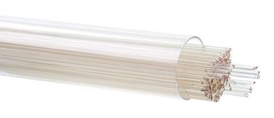 BULLSEYE GLASS 001859-0107-F-TUBE Rhubarb Pink/Green Shift Tint, 1mm Stringer