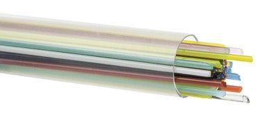 BULLSEYE GLASS 008418-0272-F-TUBE Mixed colors, 2mm Stringer