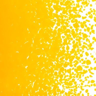 Bullseye Glass Marigold Yellow Opal Medium Frit