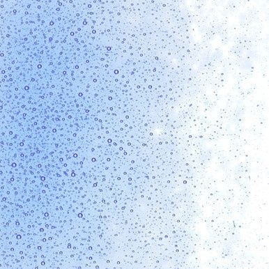 Bullseye Glass Light Sky Blue Transparent Fine Frit