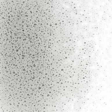 Bullseye Glass Light Silver Gray Transparent Fine Frit