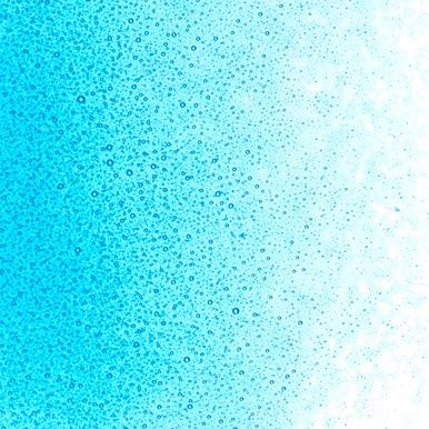 Bullseye Glass Turquoise Blue Transparent Fine Frit
