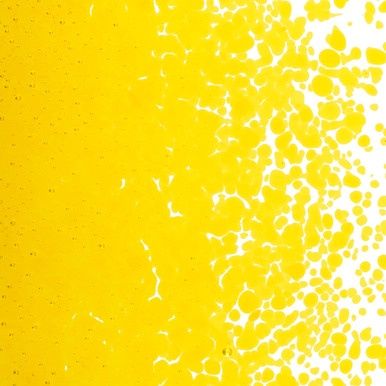 Bullseye Glass Yellow Transparent Medium Frit