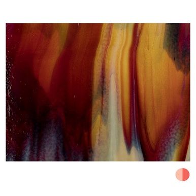 SOFT YELLOW OPAL, DEEP RED (002250-0030-F-1010)