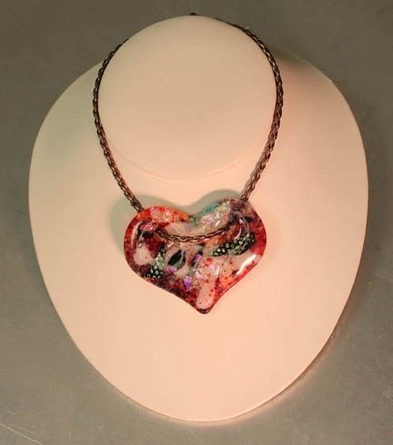 LF84 Holey Heart Choker