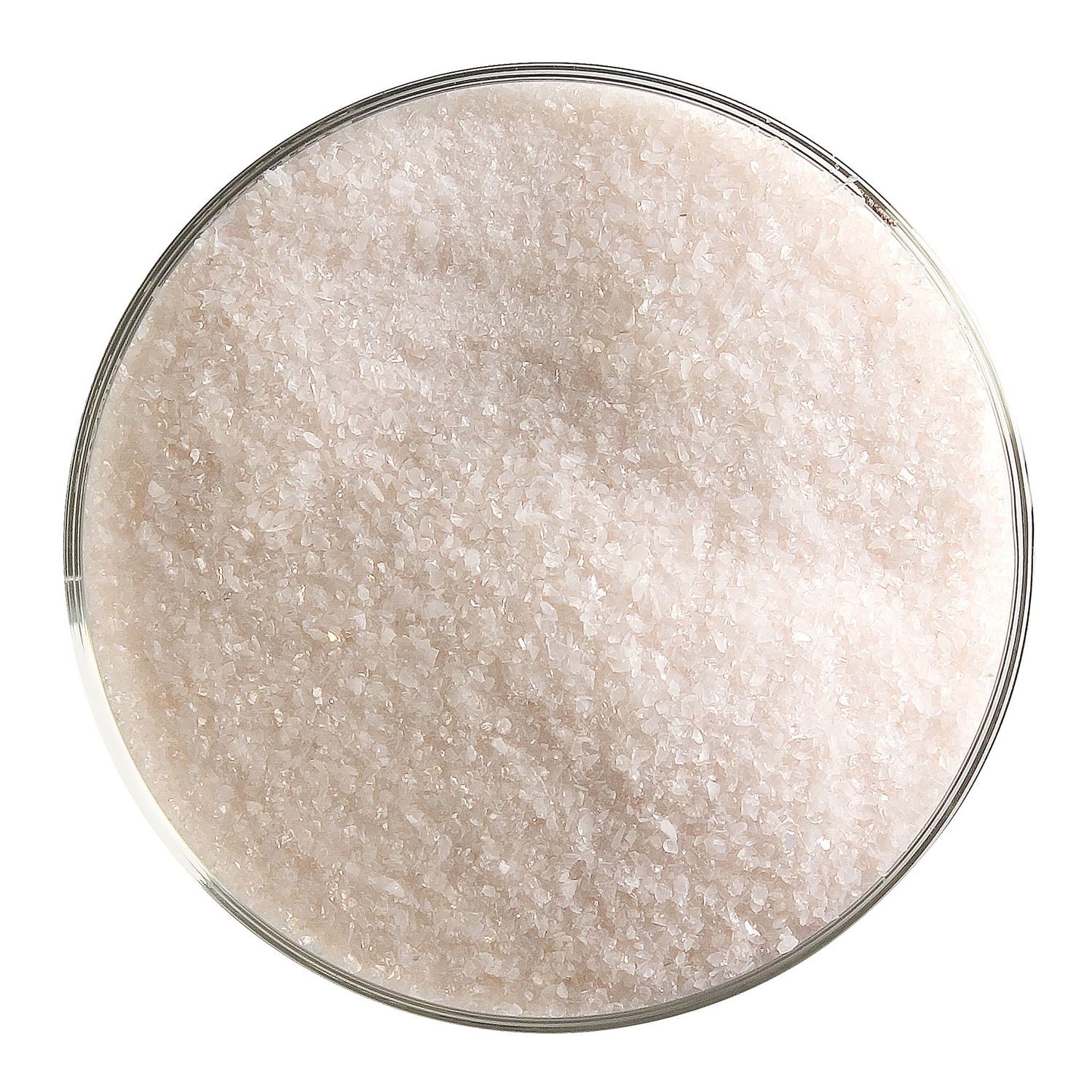 Light Peach Cream Frit, Container Size: 5 oz, Granule size: Fine