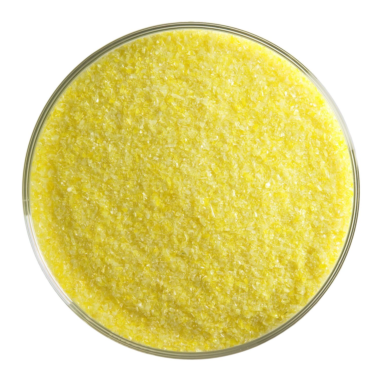 Sunflower Yellow Frit, Container Size: 5 oz, Granule size: Fine