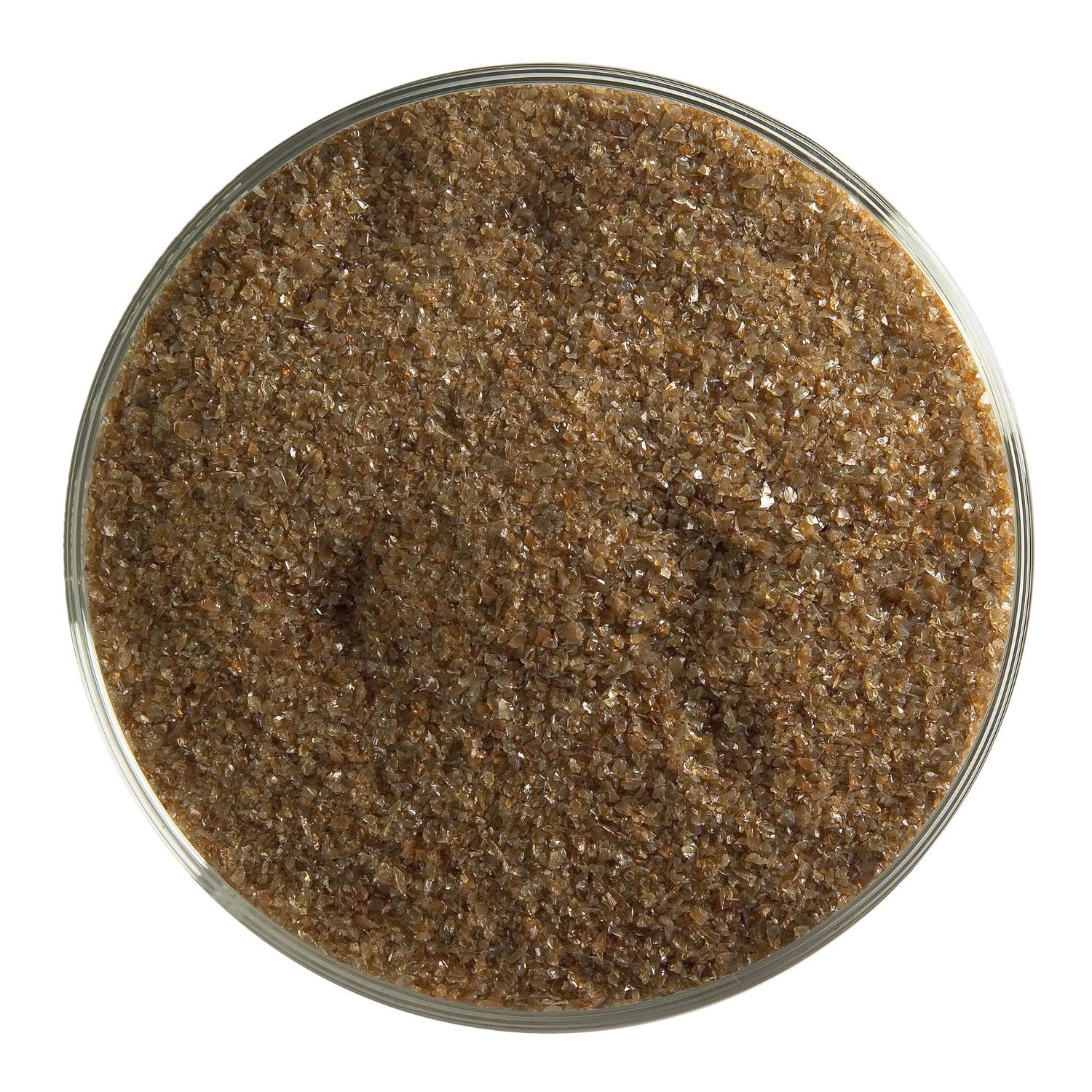 Woodland Brown Frit, Container Size: 5 oz, Granule size: Fine