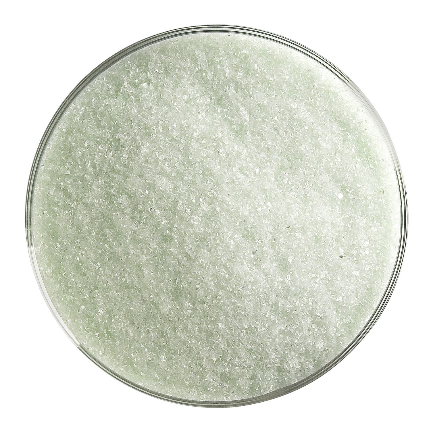Grass Green Transparent Tint, Frit,5 or 16 ounce containers, 90 coe, Container Size: 5 oz, Granule size: Fine