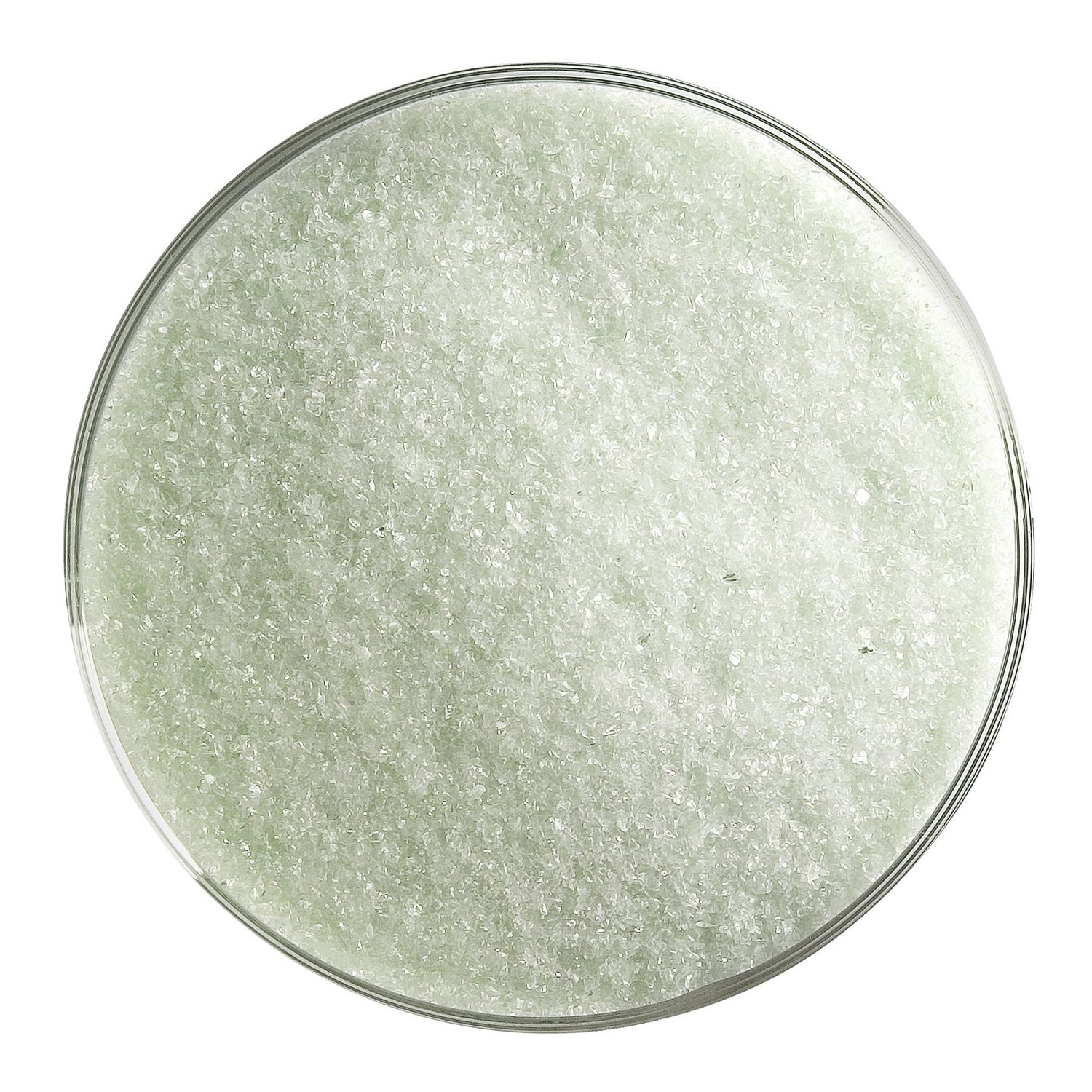 Grass Green Transparent Tint, Frit,5 or 16 ounce containers, 90 coe, Container Size: 5 oz, Granule size: Fine
