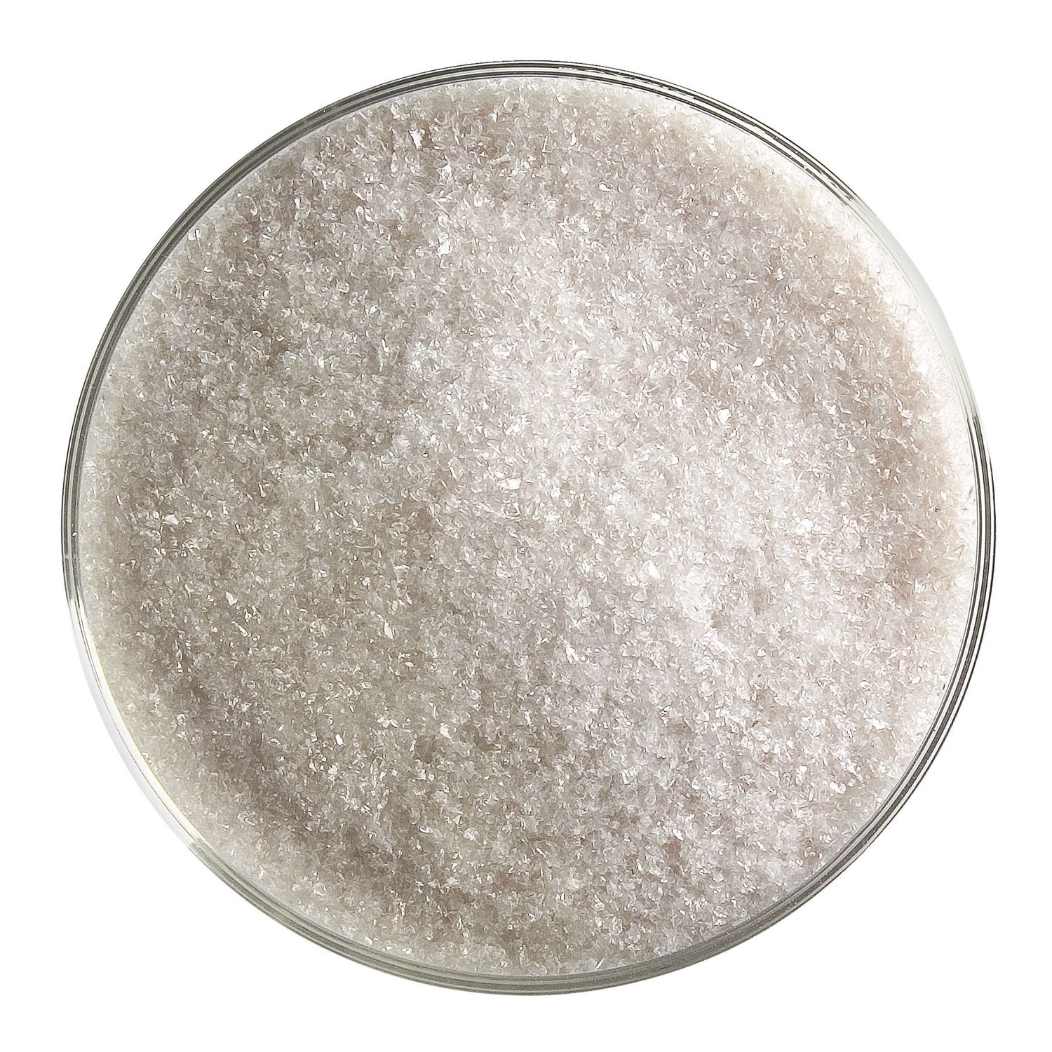 Rhubarb Pink/Green Tint FRIT, Container Size: 5 oz, Granule size: Fine