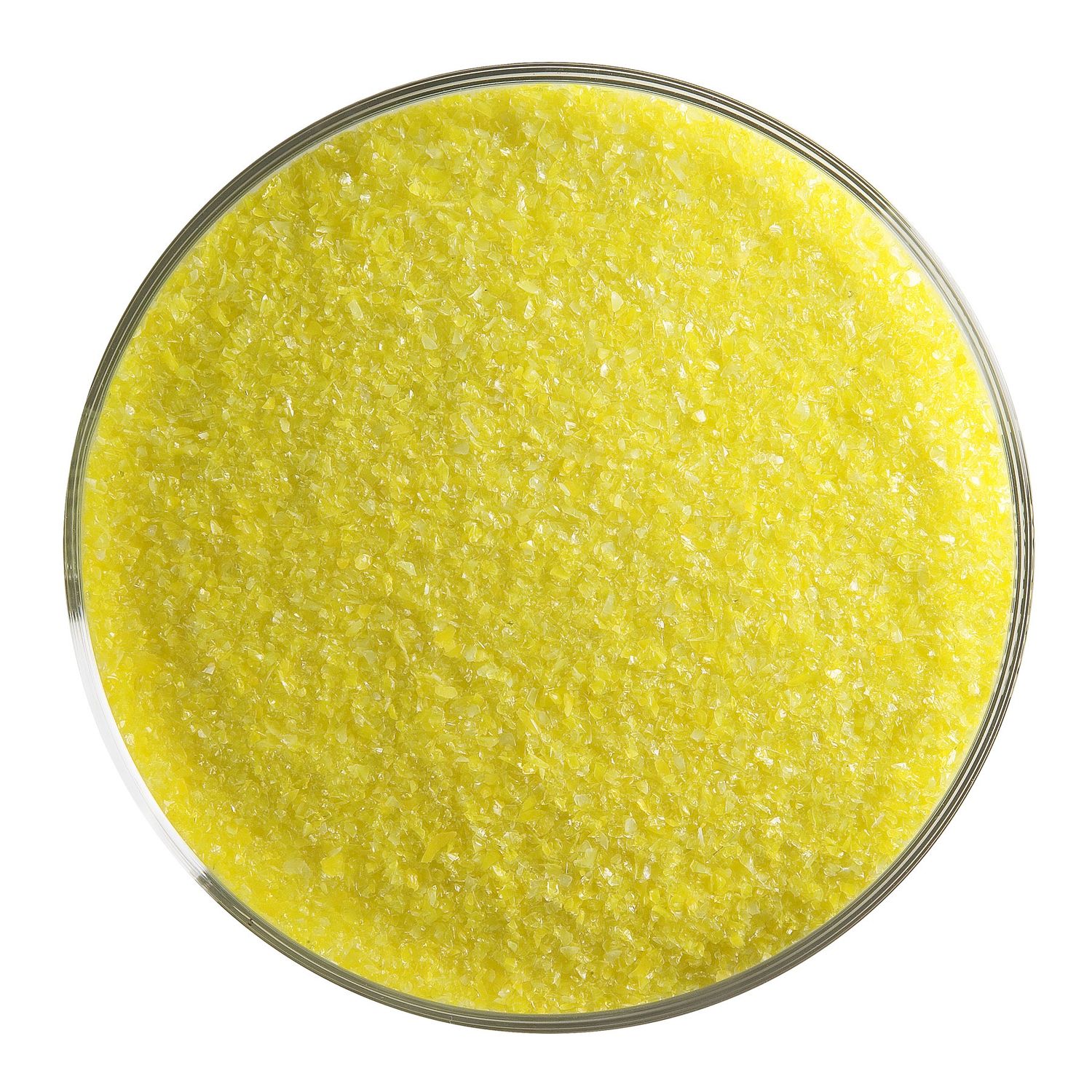 Canary Yellow Frit, Container Size: 5 oz, Granule size: Fine