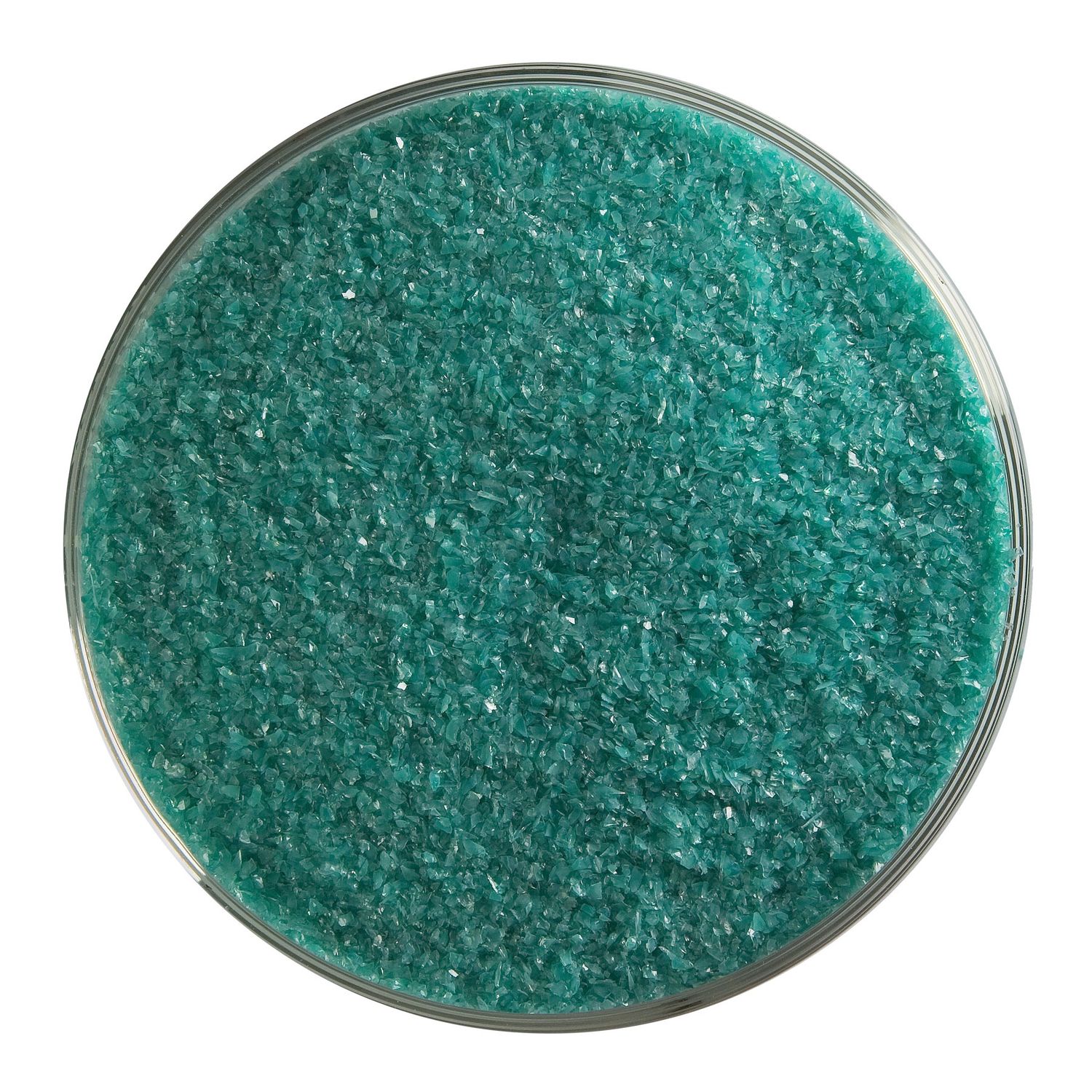 Teal Green Frit, Container Size: 5 oz, Granule size: Fine