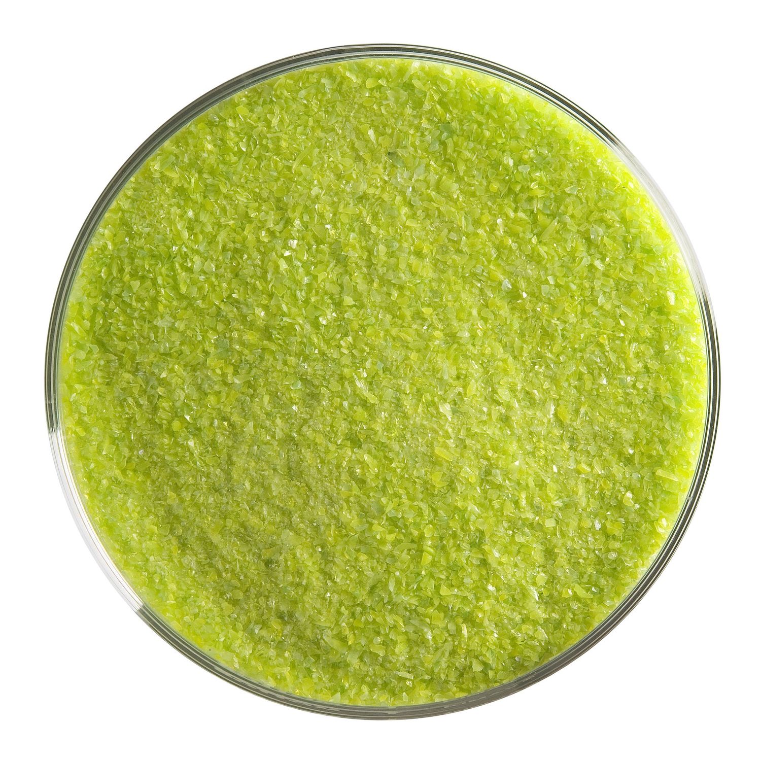 Spring Green Frit, Container Size: 5 oz, Granule size: Fine