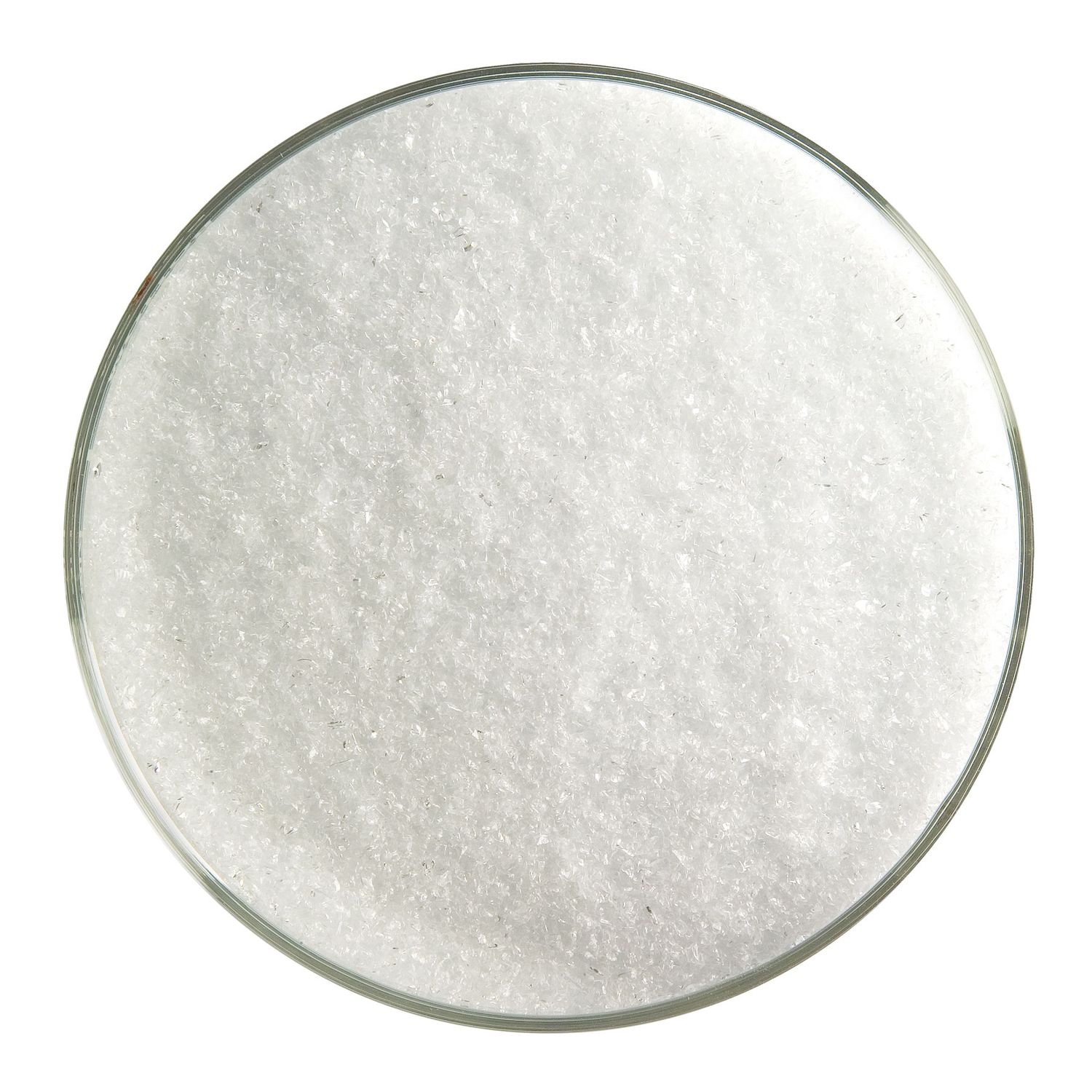 Translucent White Opal Frit, Container Size: 5 oz, Granule size: Fine
