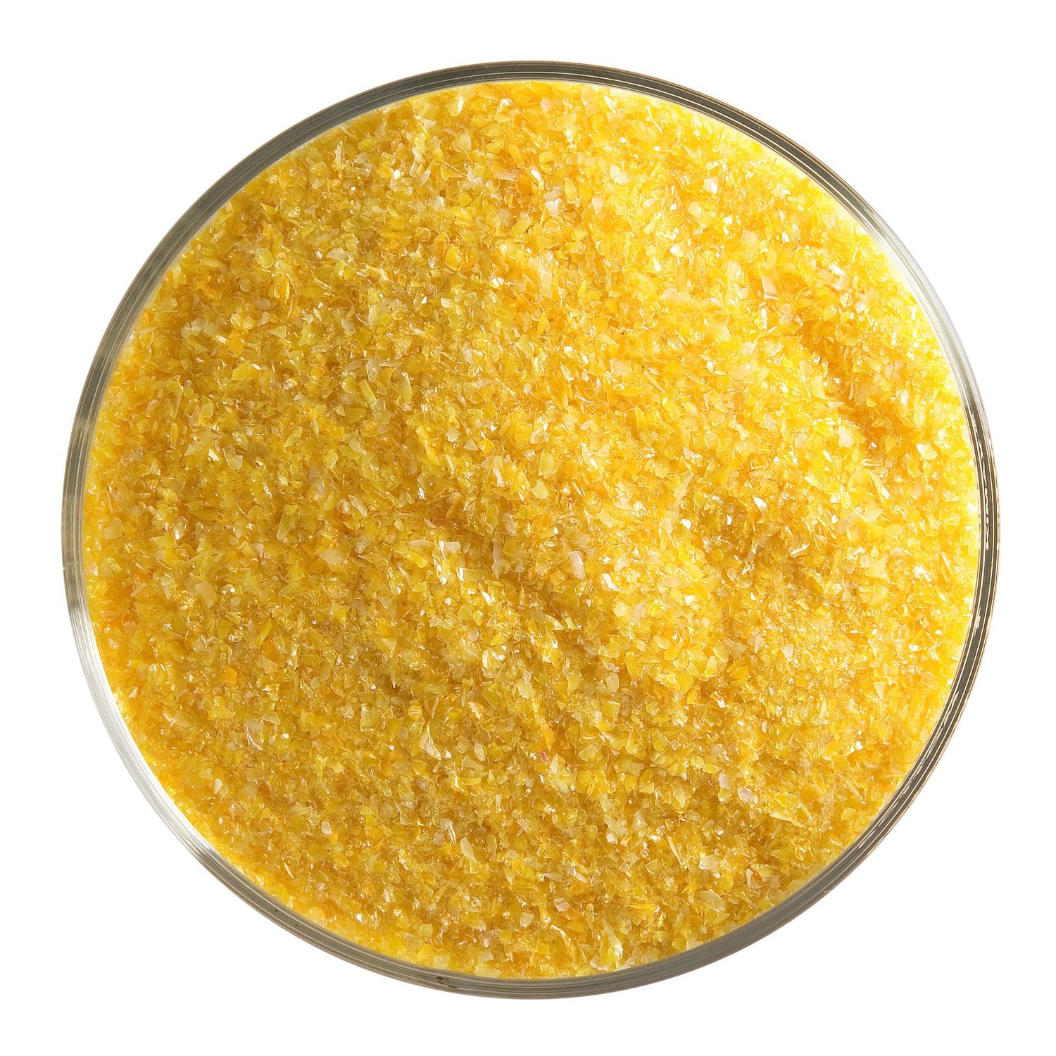 Pumpkin Orange Frit, Container Size: 5 oz, Granule size: Fine