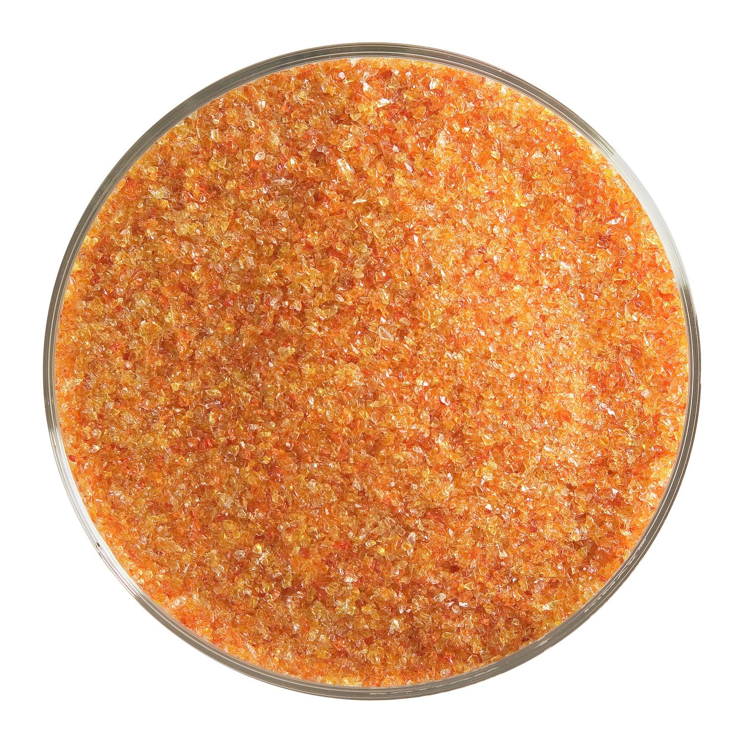 Red Transparent Frit, Container Size: 5 oz, Granule size: Fine