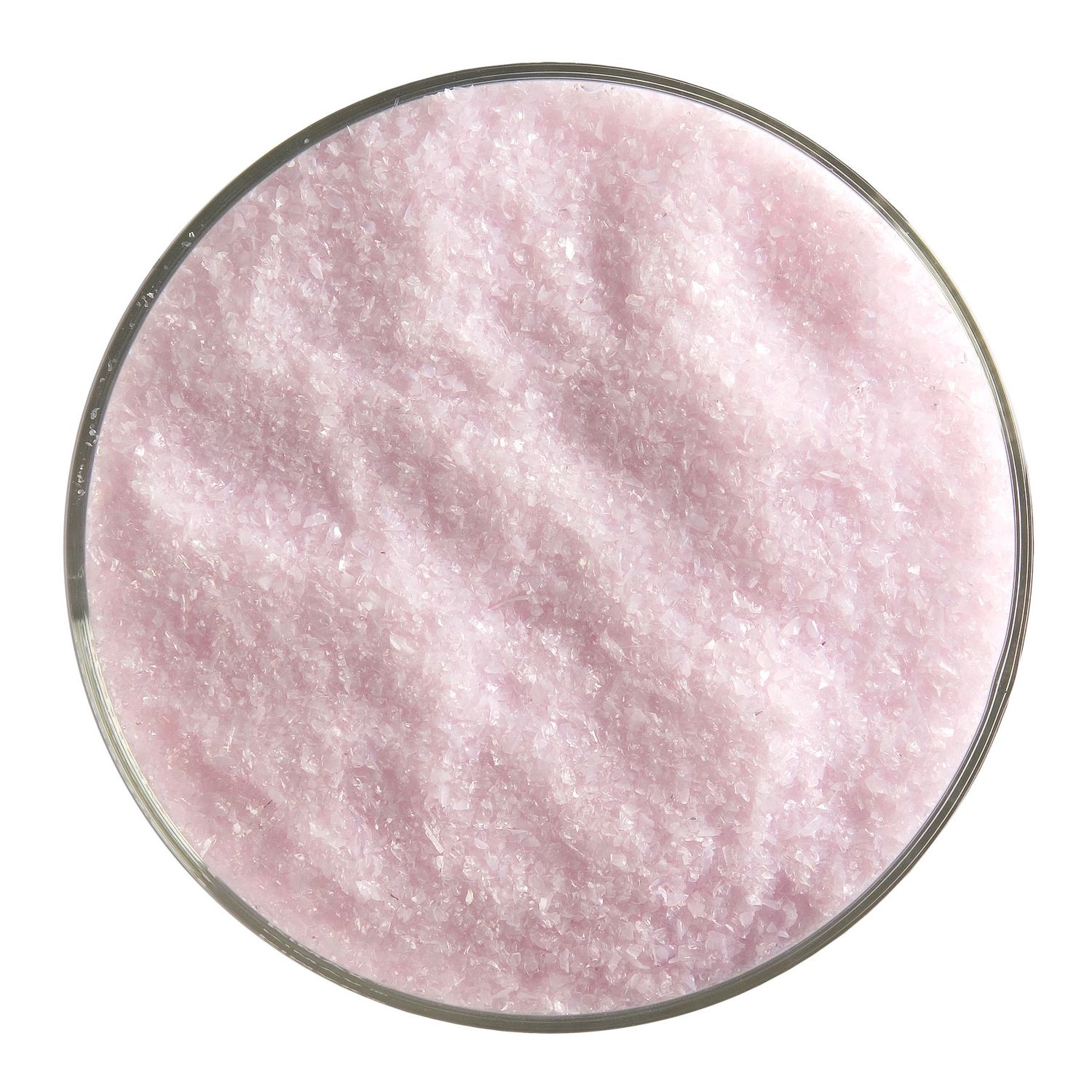 Petal Pink Opal Frit, Container Size: 5 oz, Granule size: Fine