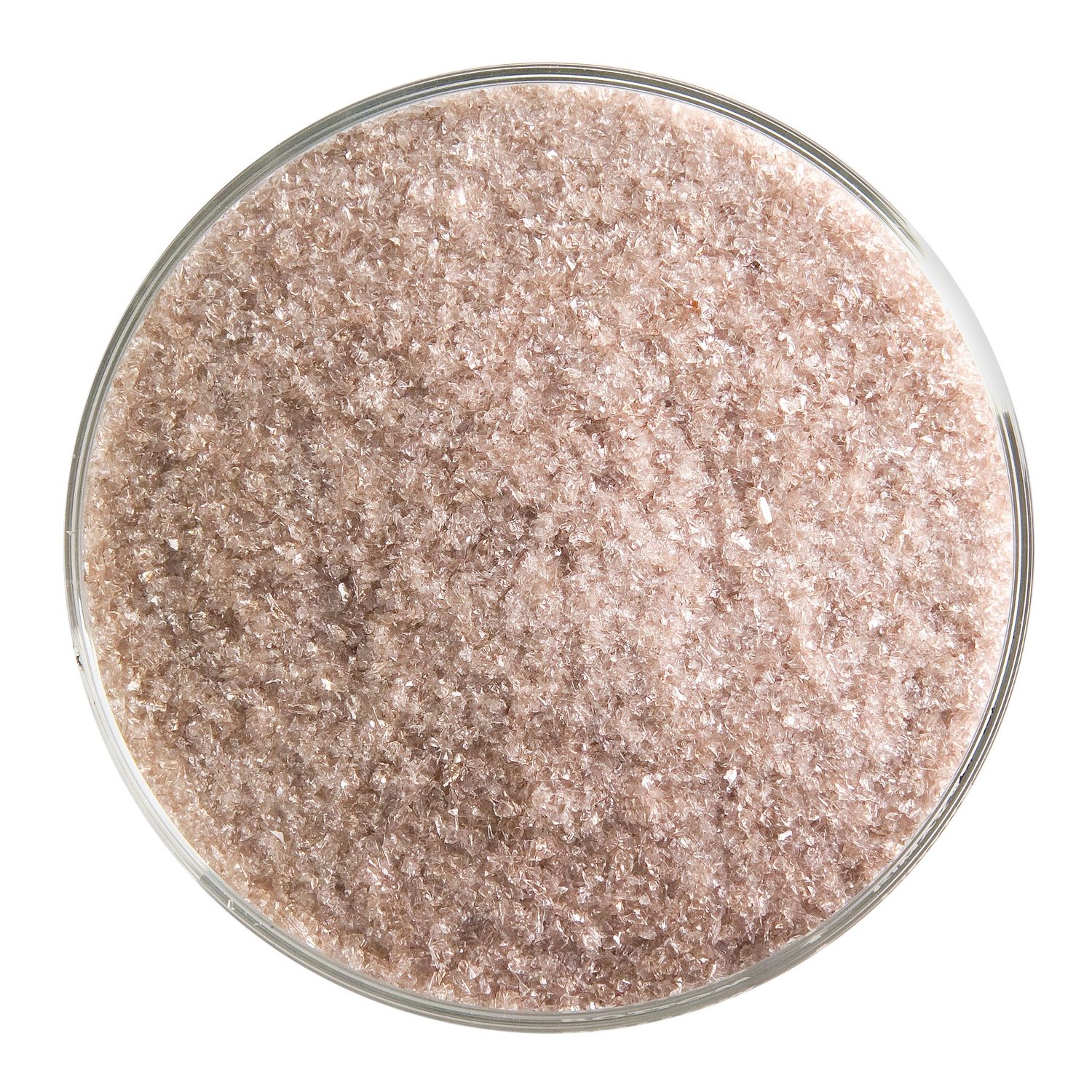 Light Bronze Transparent, Frit, 5 or 16 ounce containers, 90 coe, Container Size: 5 oz, Granule size: Fine