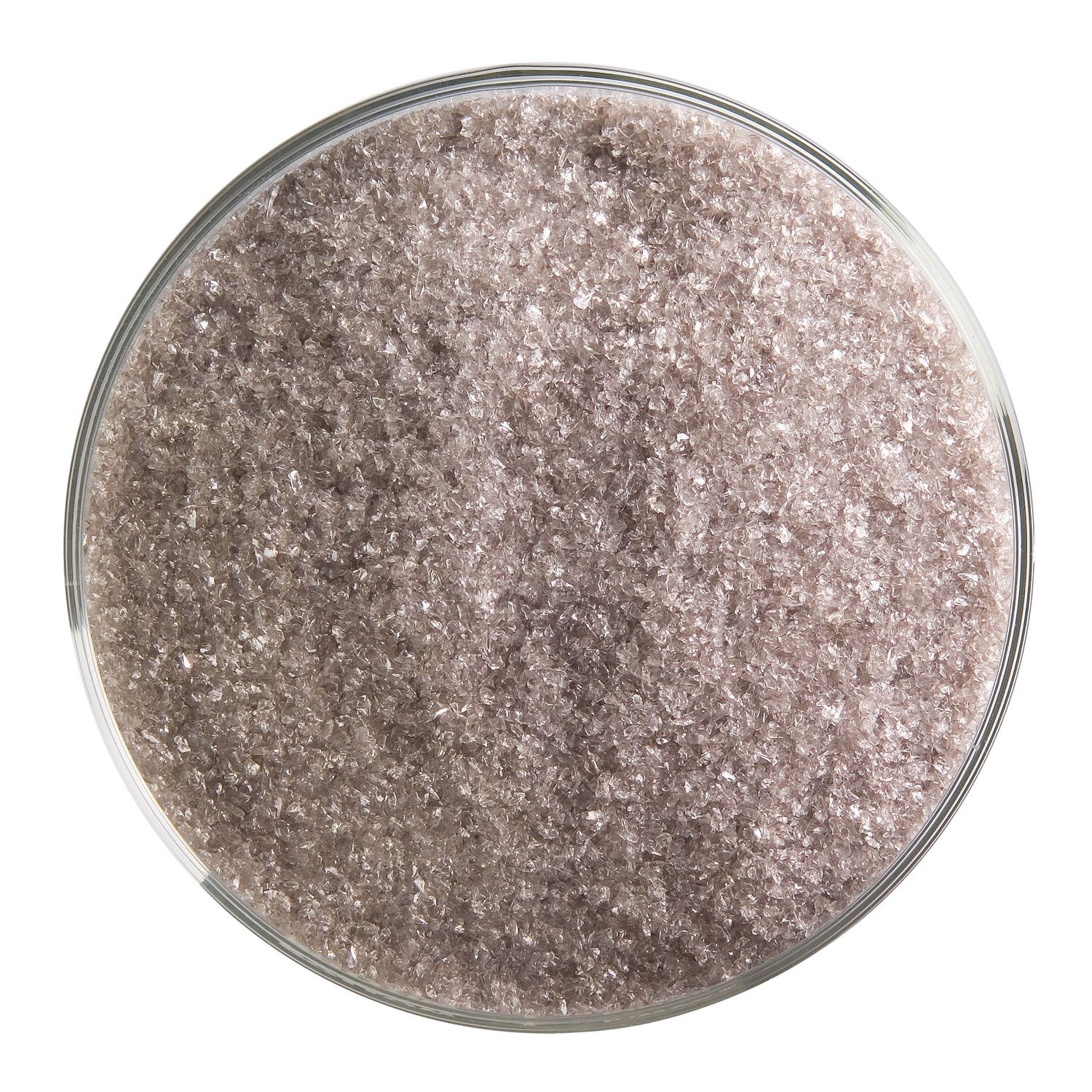 Khaki Transparent, Frit, 5 or 16 ounce containers, 90 coe, Container Size: 5 oz, Granule size: Fine