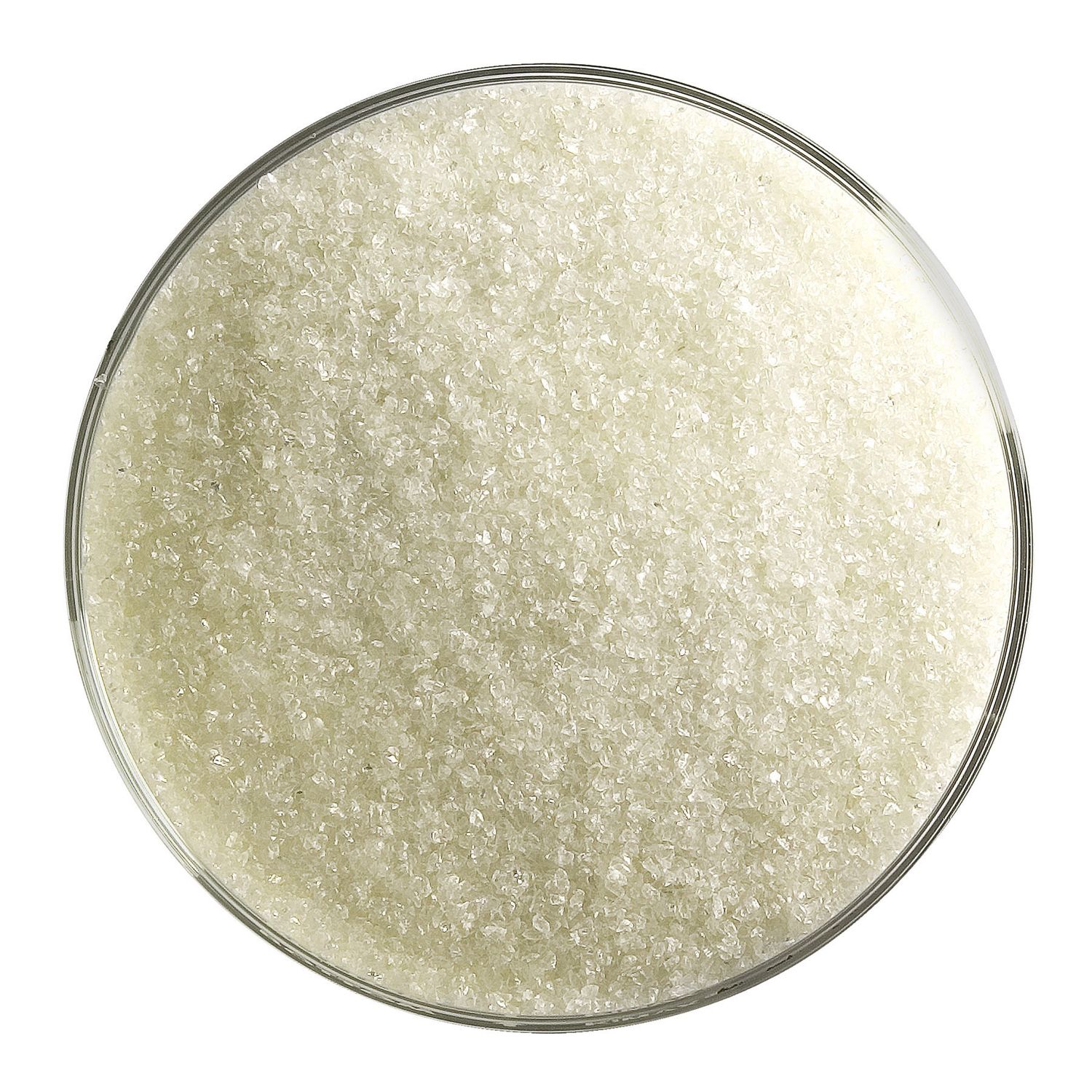 Green Tea Transparent Tint, Frit, 5 or 16 ounce containers, 90 coe, Container Size: 5 oz, Granule size: Fine