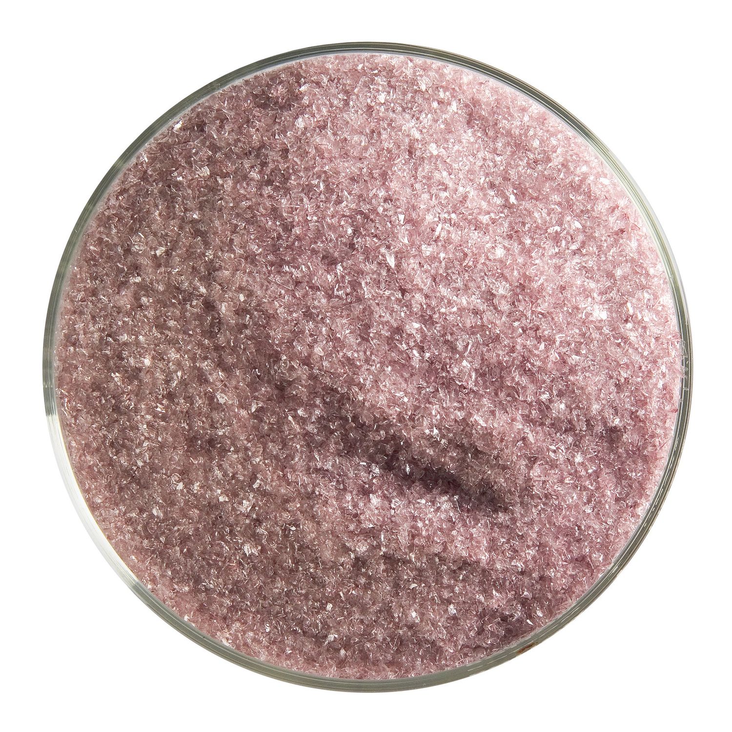 Light Plum Transparent, Frit, 5 or 16 ounce containers, 90 coe, Container Size: 5 oz, Granule size: Fine
