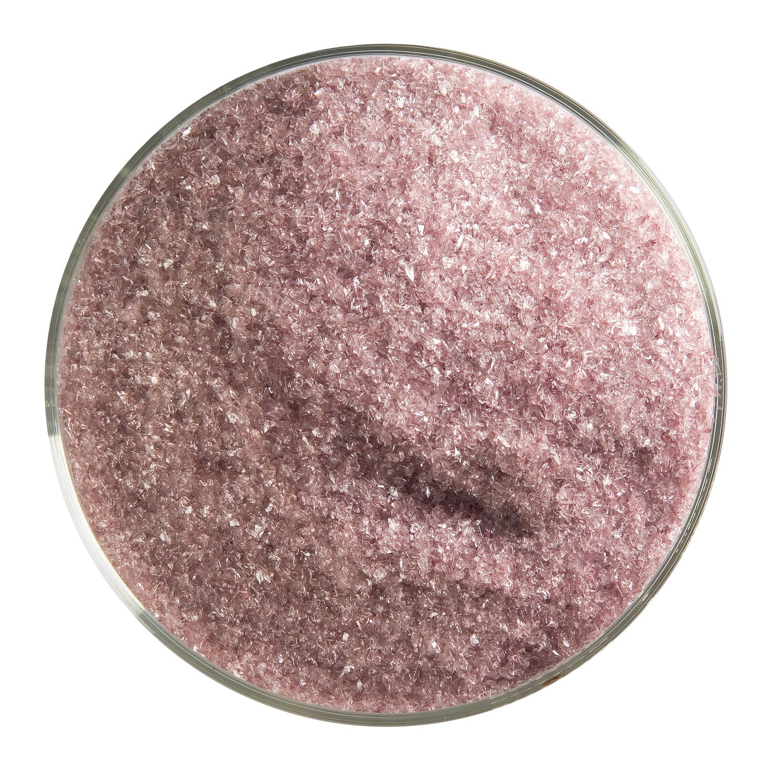 Light Plum Transparent, Frit, 5 or 16 ounce containers, 90 coe, Container Size: 5 oz, Granule size: Fine