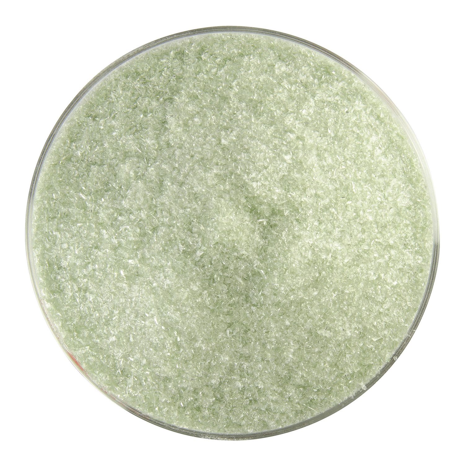 Leaf Green, Frit, 5 or 16 ounce containers, 90 coe, Container Size: 5 oz, Granule size: Fine