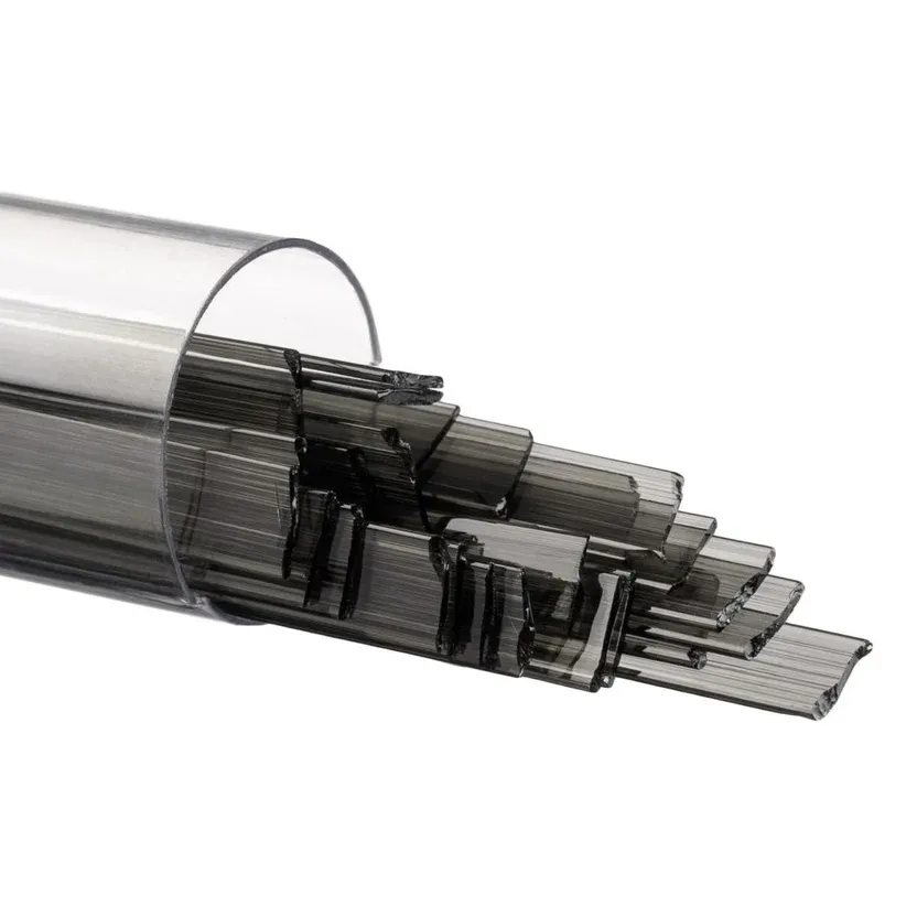 Charcoal Gray Transparent Ribbon