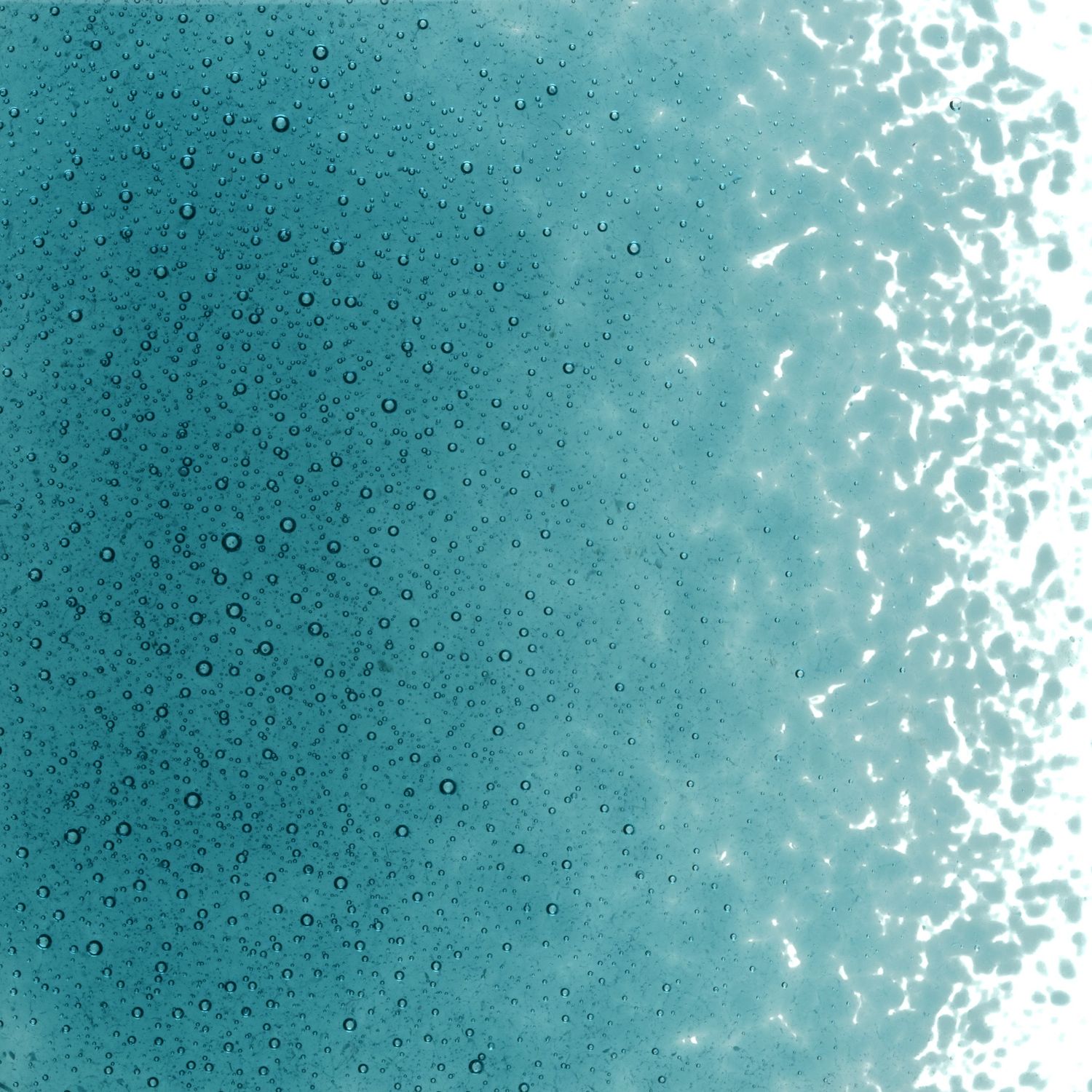Peacock Blue Transparent Frit, Container Size: 5 oz, Granule size: Fine