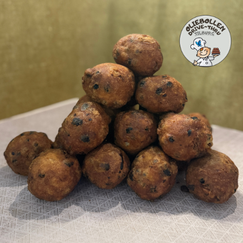 Gevulde oliebollen (10 stuks - 9+1 GRATIS)