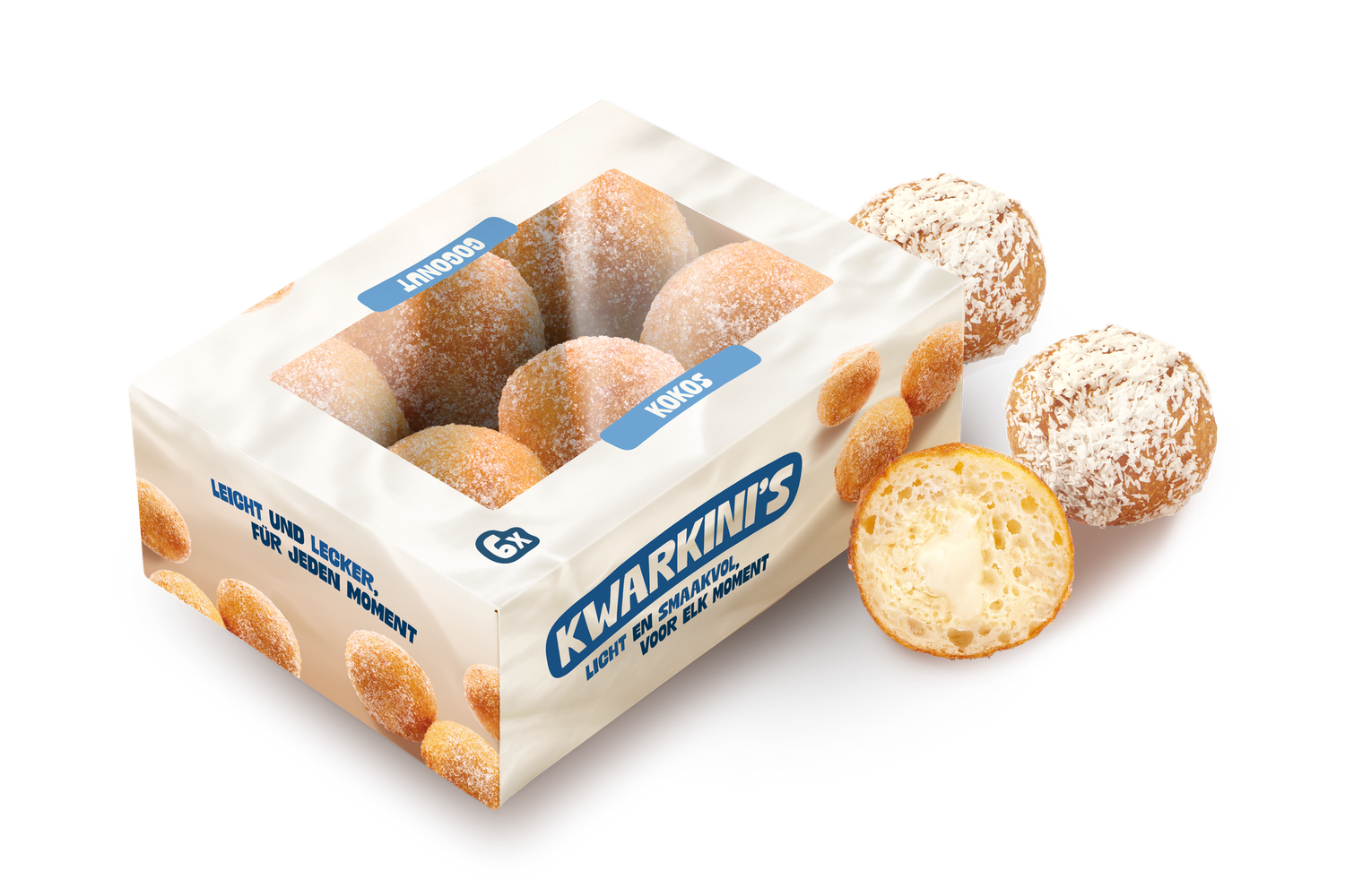 Kwarkini - Kokos (Doosje 6st.)