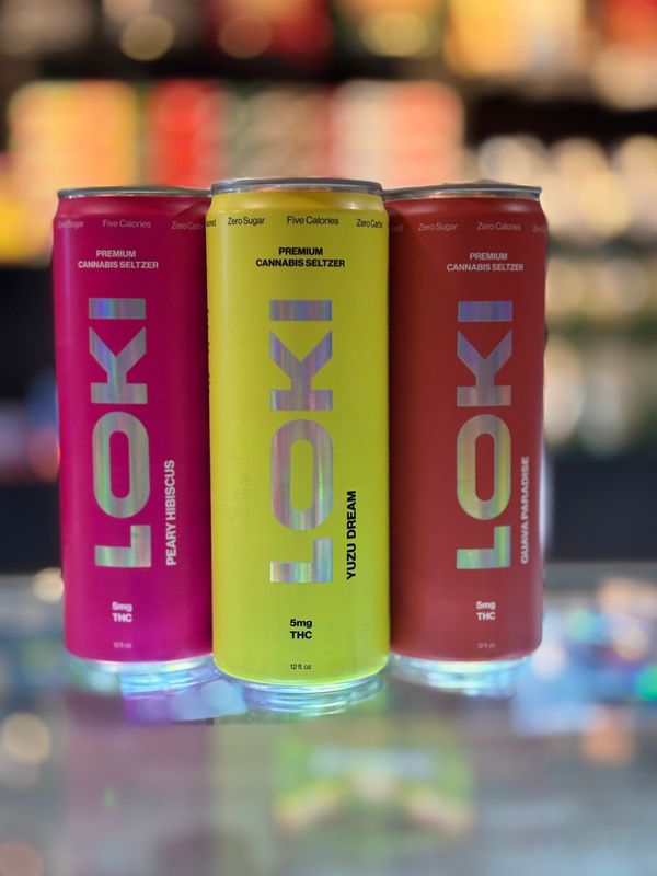 LOKI Premium Cannabis Seltzer 5mg