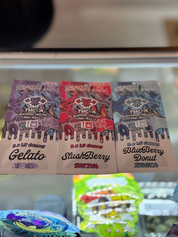 EDGE Diamond Infused preroll 3G 2pk