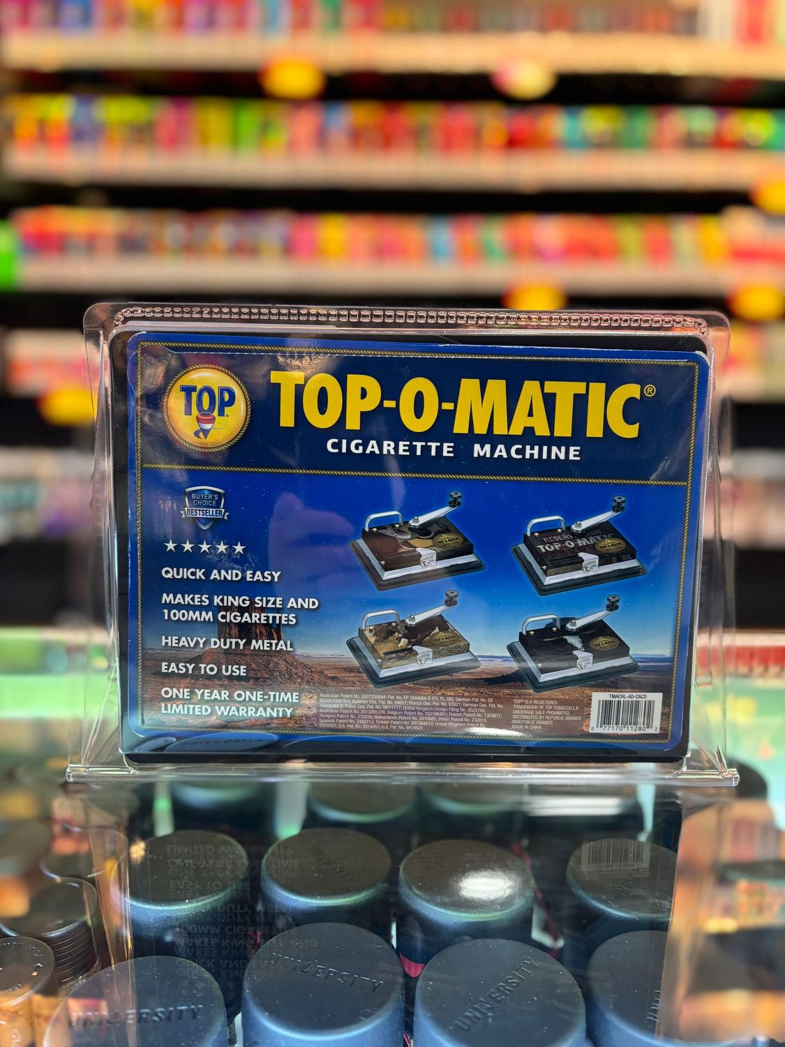 TAP-O-MATIC Cigarette Machine