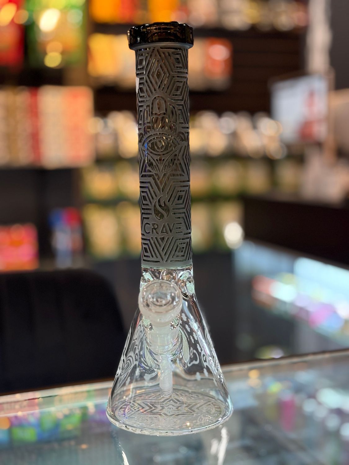 Black Evil Eye Bong