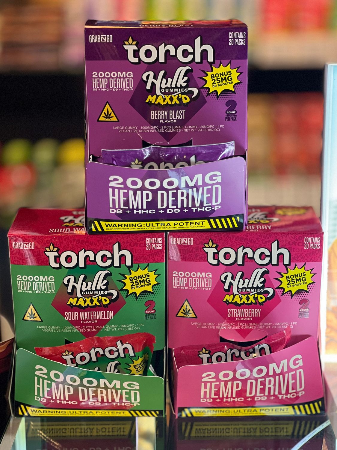 TORCH Hulk Gummies MAXX'D